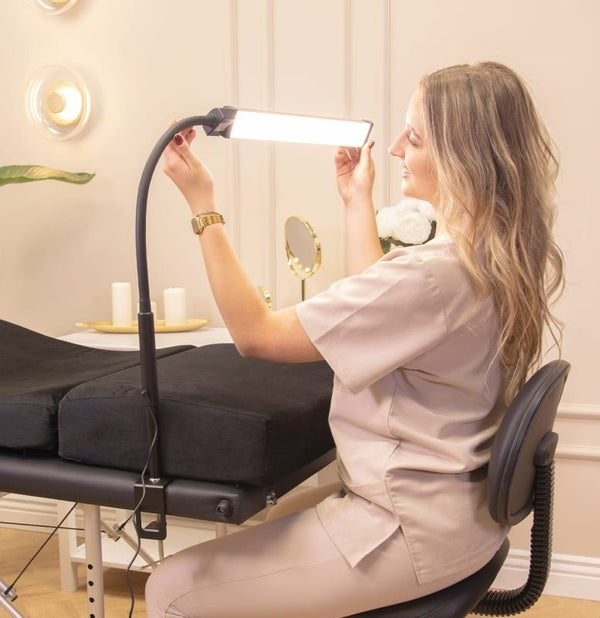 Lampa kosmetyczna biurkowa Single Star - Rose Gold - Studio Bay