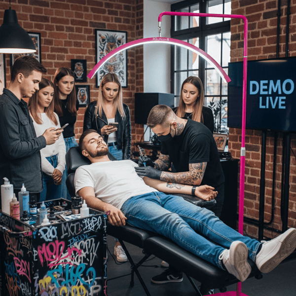 Lampa kosmetyczna POL Moon III - HOT Pink - Studio Bay