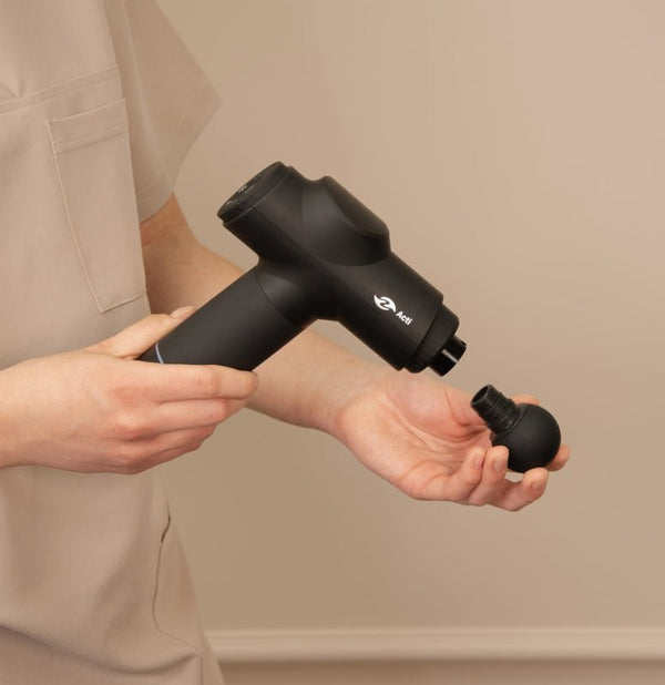 Pistolet do masażu z funkcją grzania i chłodzenia - Studio Bay