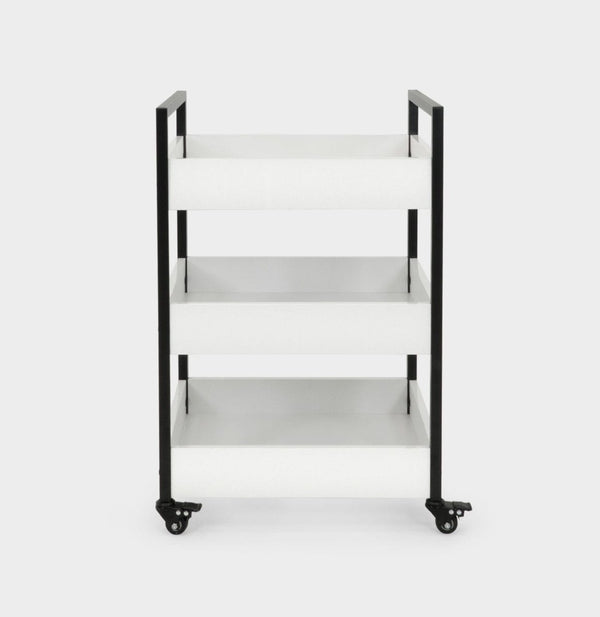 Regał kosmetyczny pomocnik na kółkach - BIAŁY - Studio Bay