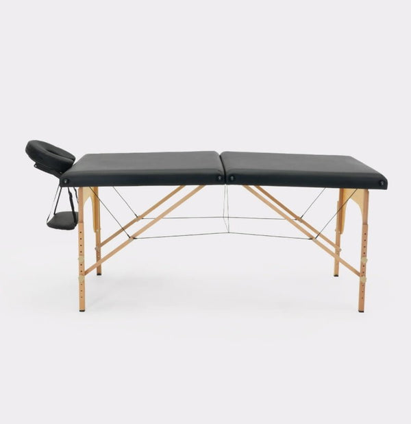 Stół Acti COMPACT do masażu 65cm Drewniany - Czarny - Studio Bay