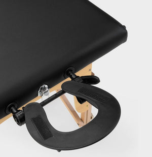 Stół Acti COMPACT do masażu 65cm Drewniany - Czarny - Studio Bay