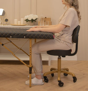 #Pikowany #Czarny #Złoty