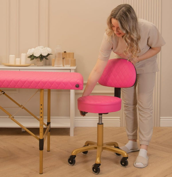 #Pikowany #Różowy #Złoty